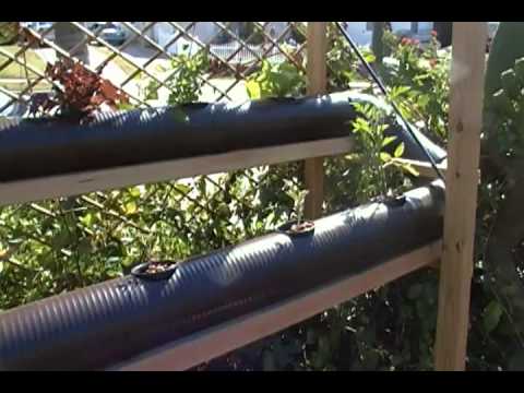 Gravity Feed Constant Flow Aquaponic System - YouTube