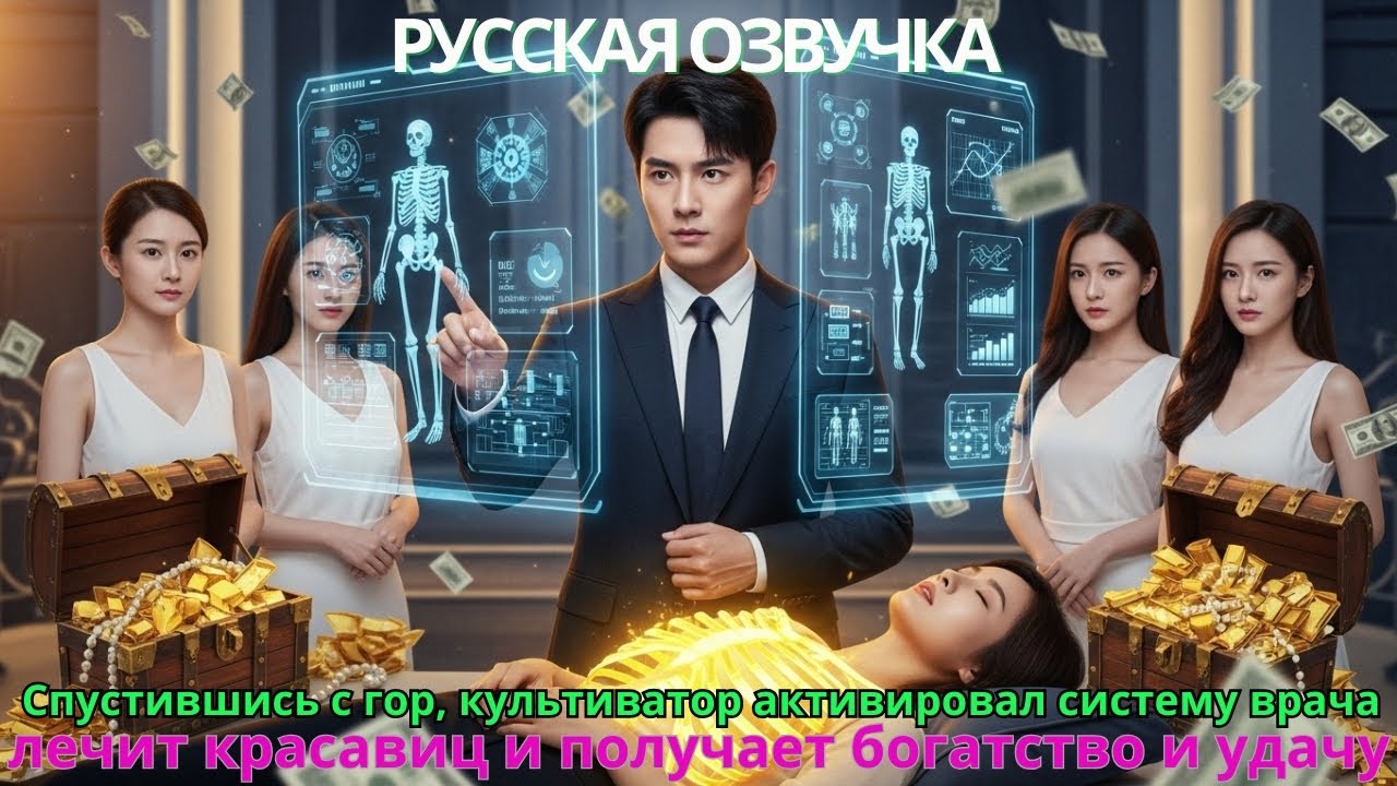 Спустившись с гор, культиватор активировал систему врача лечит красавиц и получает богатство и удачу