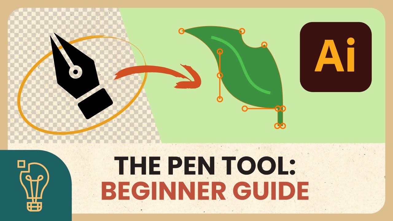 How to Use the Pen Tool (The Basics!) - Adobe Illustrator Tutorial ...