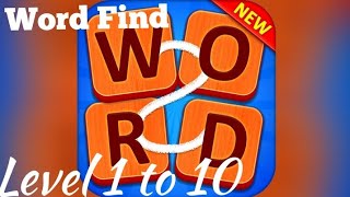 Word Connect 2022 - Puzzle Game - Word Link - Cross Word | Word Find - Level 1 to 10 | Tiny Toons screenshot 4