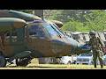 【陸上自衛隊|新発田駐屯地】UH-60JA(ブラックホーク)多用途ヘリコプター 着陸|第12ヘリコプター隊第1飛行隊所属|Japan's Army UH-60JA Black Hawk Landing