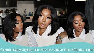 Why My Curtain Bangs Stay Defined All Week - Long-Lasting Tips for AirFluff Kinky Wig MyFirstWig