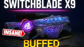 Switchblade X9 Buff Test in COD Mobile | DLQ33 + KRM Insane Loadout