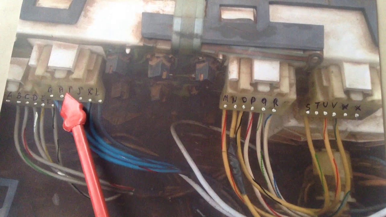 Mendonça - cores e funções  dos fios do painel. UNO, PRÊMIO, FIORINO, Modelo antigo.