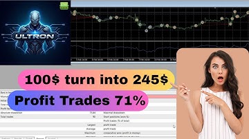 🤖 Ultron V9 Forex EA MT4 — Smart Trading Robot