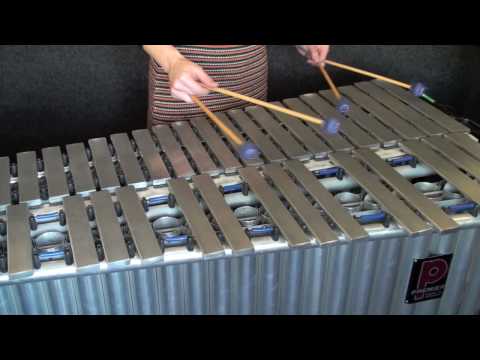 Rae Howell on vibraphone plays Decipher the Crooked Ways