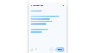 Gemini for Workspace creating the first draft of a customer email