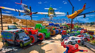 Cars Crazy McQueen High Impact Monster Truck Dr. Damage Airborne Ryan Laney Shu Todoroki and Friends