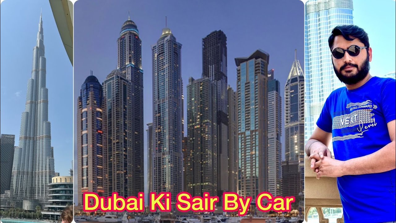 Dubai ki Sair! Diera To JVC ka Safar by Car! High Unique and Beautiful