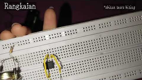Rangkaian Driver Motor DC dengan Pulse Width Modulation menggunakan IC 555