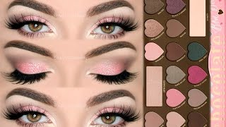 ♡ Sugar Pink Glitter Makeup Tutorial - Chocolate Bon Bons Palette | Melissa Samways ♡