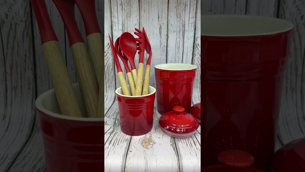 Ombre Red 19pc Accessories - Le Morgan