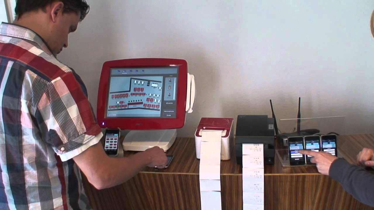 PortaPOS stress test with 8 mobile order terminals