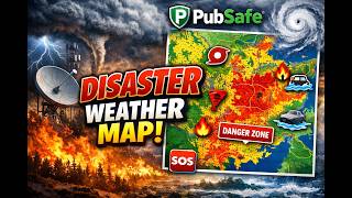PubSafe Disaster Weather Map: Real‑Time Global Alerts for NGOs & Response Teams screenshot 3