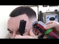 УРОК для парикмахеров, как сделать стрижку ЦЕЗАРЬ / Фейд с нуля