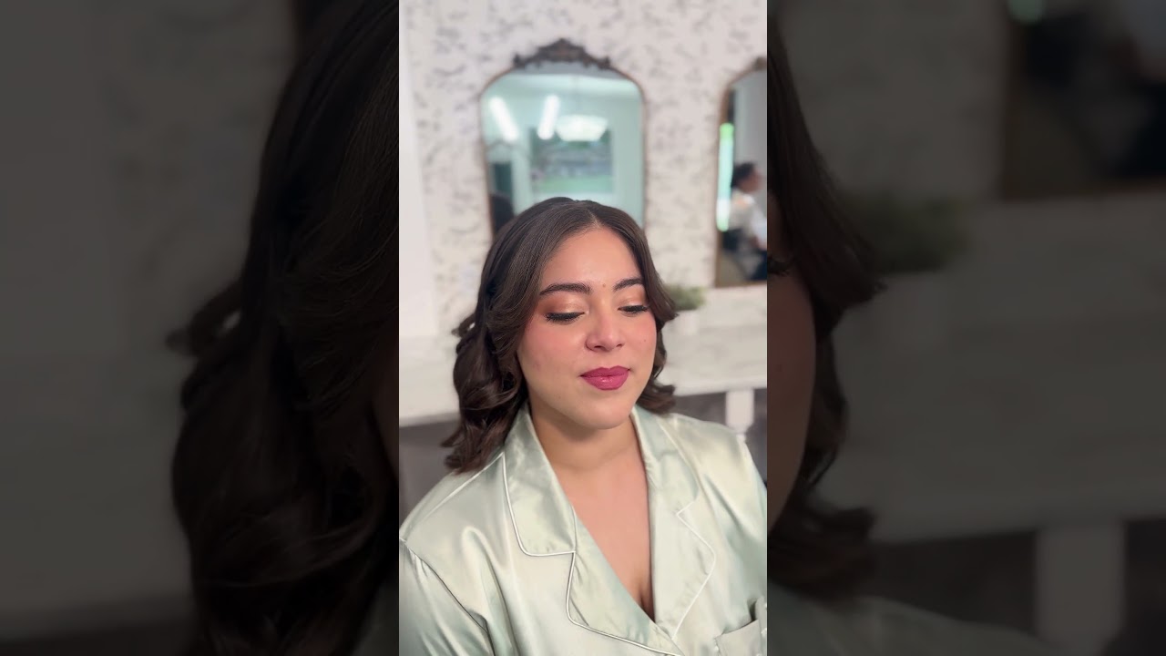 Before And After Classic Wedding Hair And Makeup | Orlando FL Mobile Makeup Artist & Hair Stylist