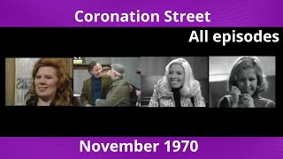 Coronation Street - November 1970