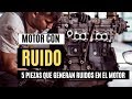 5 FALLAS que causan RUIDOS en el MOTOR y problemas de RECALENTAMIENTO