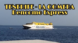 Bencomo Express Tenerife-La Gomera, agosto 2021, Fred Olsen Express