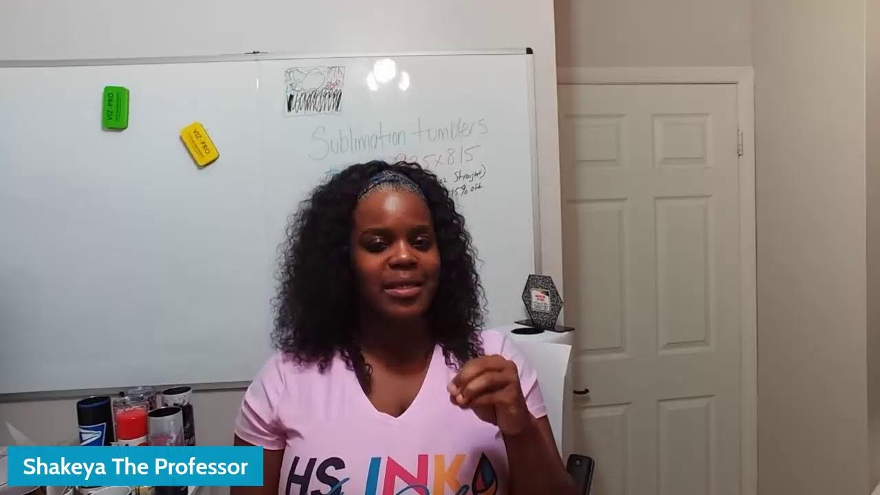 Live Sublimation Tumbler Demo| Oven Method