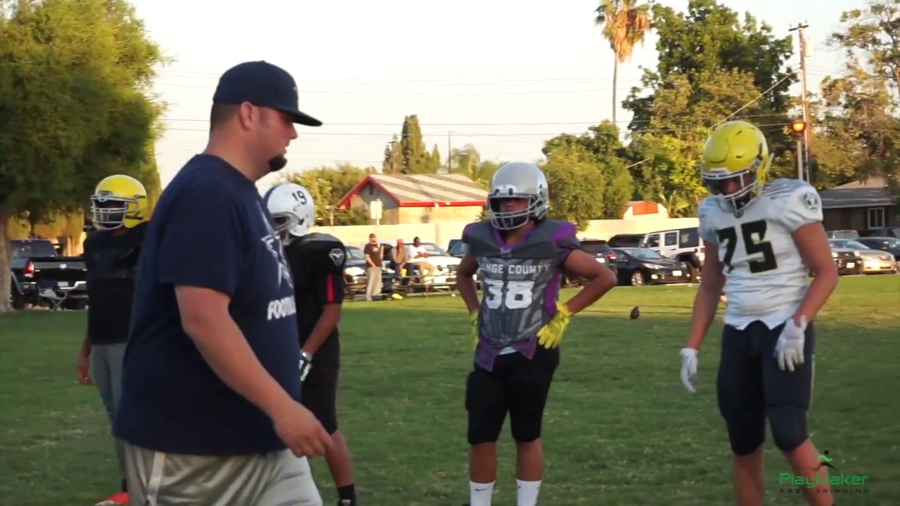 ?? 14U IE Ducks Looking Awesome In Practice - WR & OL/DL Football Practice