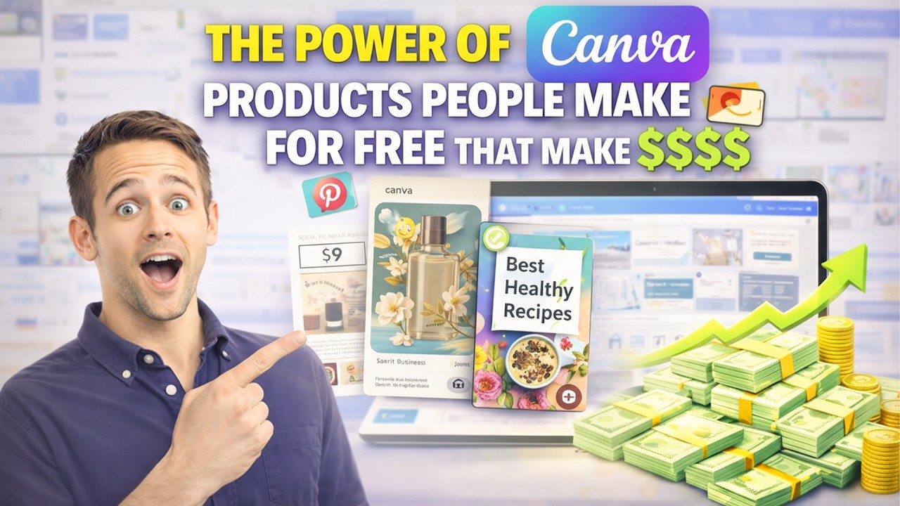 The Power of Canva  Products People Make on Canva for Free that Make $$$$