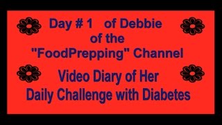 Diabetes challenge and what i eat ...