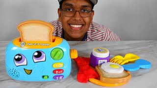Yum 2-3 Toaster Make Simple Pretend Breakfast Video For Toddlers Pretended Play