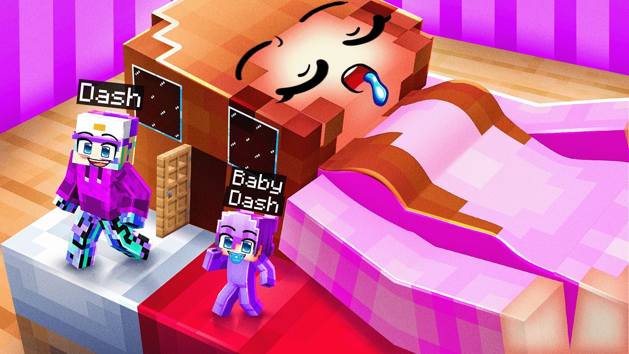 Surviving 100 Days Inside MY CRUSHS HEAD in Minecraft…