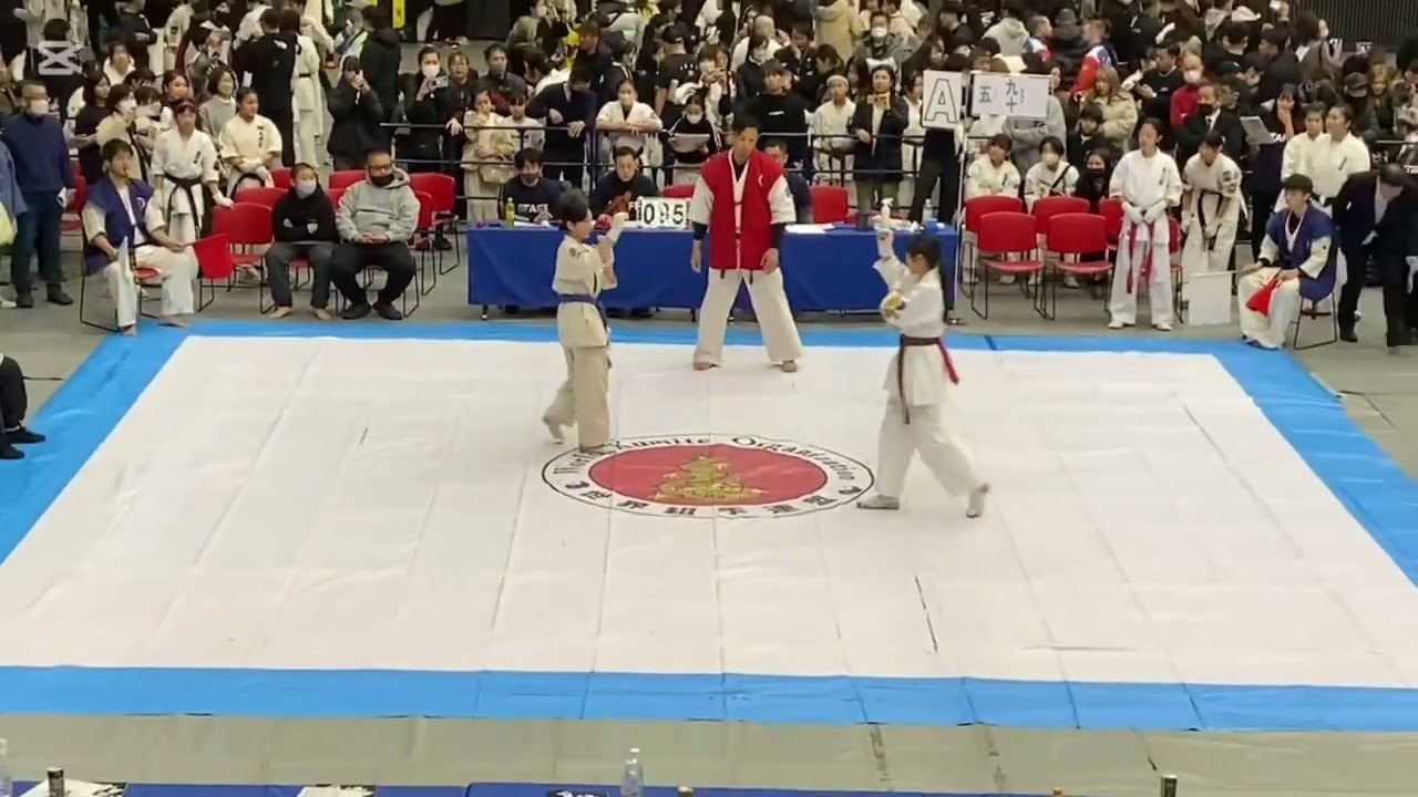 第６回ジャパンアスリートカップ　中学女子軽量級　モエカ初戦敗退