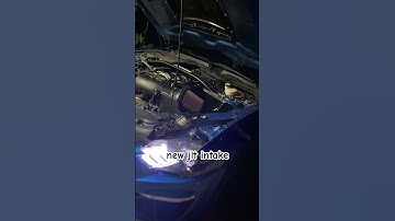 Adding JLT intake to a 2021 mustang gt #showcase #mustang #parati #cartok #tunedsoon