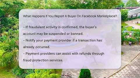 What Happens If You Report A Buyer On Facebook Marketplace? - Everyday-Networking