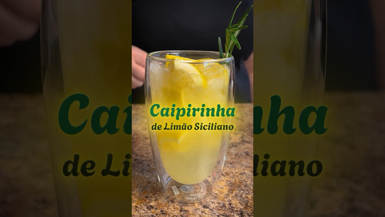 A minha caipirinha é assim