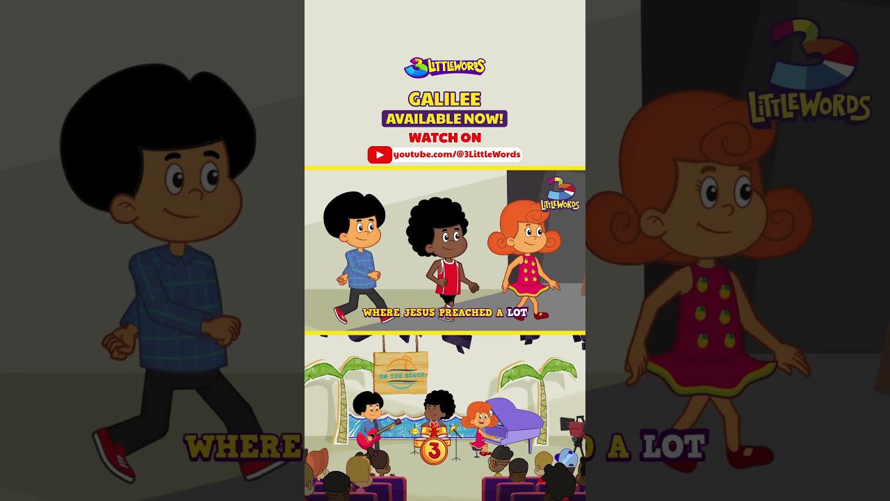 🎶✨ Celebrate Jesus’ love and miracles—watch the new music video 'Galilee'! 🙌📺 