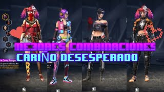 Las🐇 Mejores COMBINACIONES De Cariño Desesperado❤️( Incubadora Pesadilla Desesperada) ❤️ ||FREE Fire