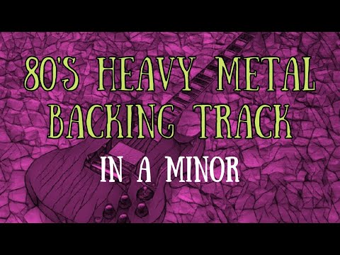 80's-heavy-metal-backing-track-in-a-minor