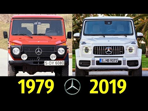 Mercedes-Benz Gelandewagen - Эволюция (1979 - 2019) ! История Модели !