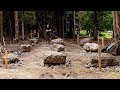 Log Cabin on a Budget- Ep 8- The Big Dig / Foundation