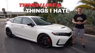 Is the 2023 Civic Type R the PERFECT performance car? 5 Things I HATE & LOVE