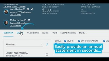 When Your Donors Call In to Get Their Annual Statement
