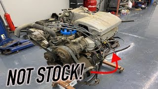 This engine was supposed to be original, but we tore it down and