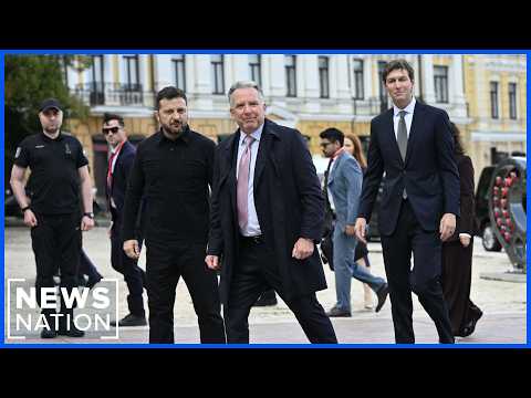 Trump envoys meet Zelenskyy after Putin talks