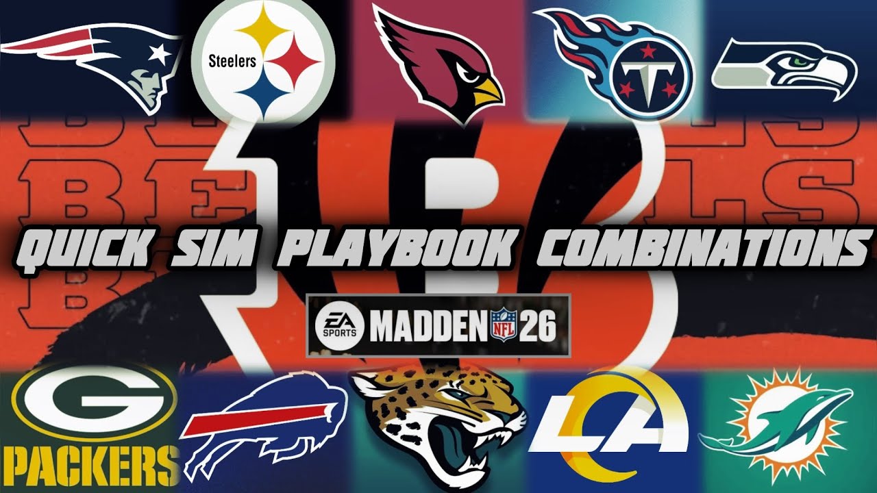Top 10 Defensive Playbook Combinations for the Cincinnati Offense in Madden 26 Quick Sim Rebuilds