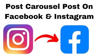 How to do Carousel Post On Facebook And Instagram