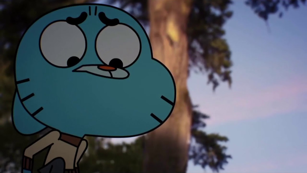 Gumball screaming on the top of the park gate - YouTube.