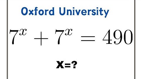 Germany Olympiad Mathematics|Exponential Equation.