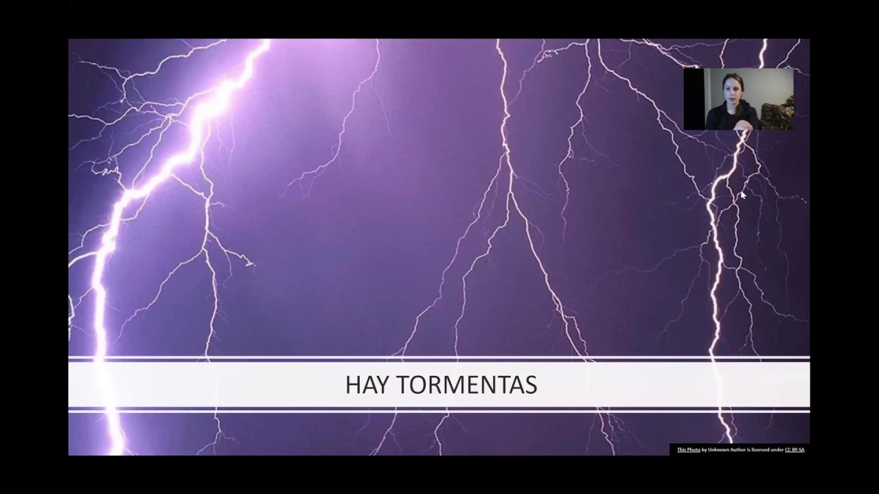 Preschool Spanish Weather Unit - Lesson 4 (las tormentas/thunderstorms ...