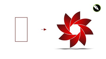Create Beautiful Flower Logo with Tips and Tricks in CorelDraw | Fk Online Education