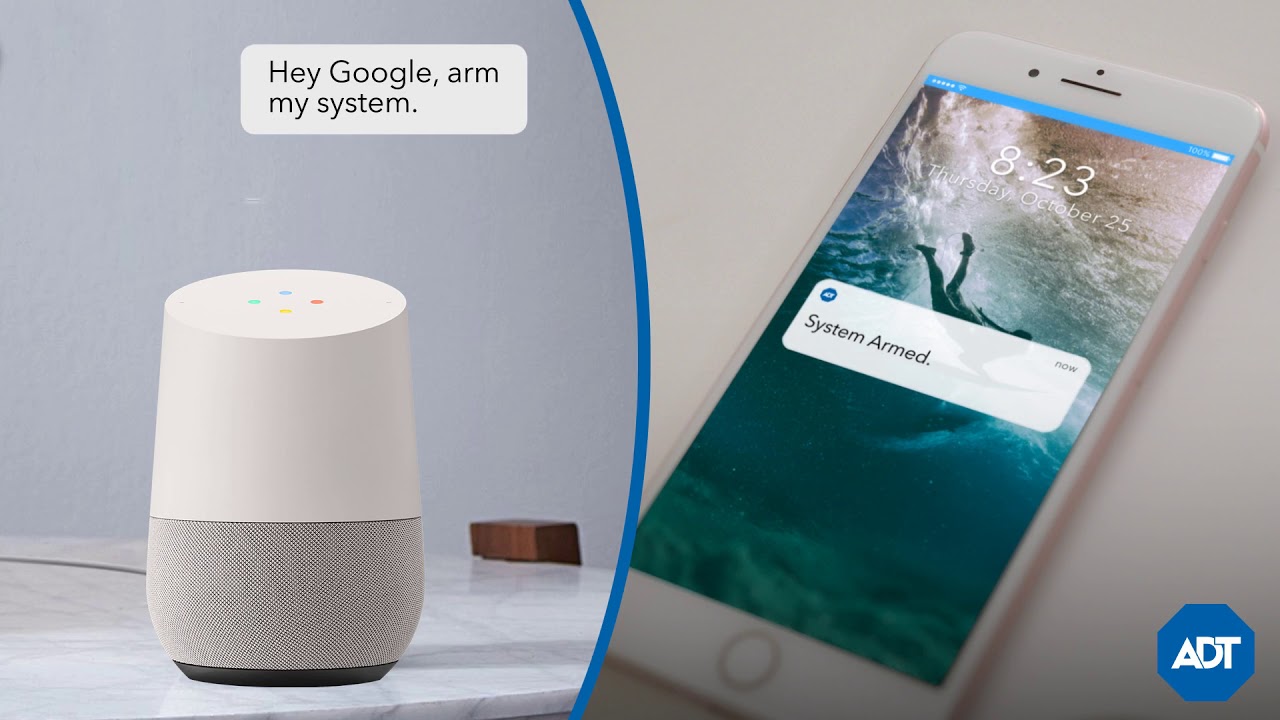 ADT Google Home Integration ADT Integration with Google Assistant