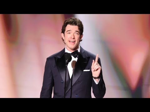 John mulaney presents at the 78th Emmys